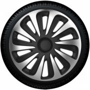 Kолпаки R16 CALIBER CARBON SILVER&BLACK