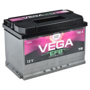Aкумулятор Vega   78 Ah (750En) EFB Євро АКЦІЯ