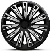 Kолпаки R16  COPRA SILVER&BLACK